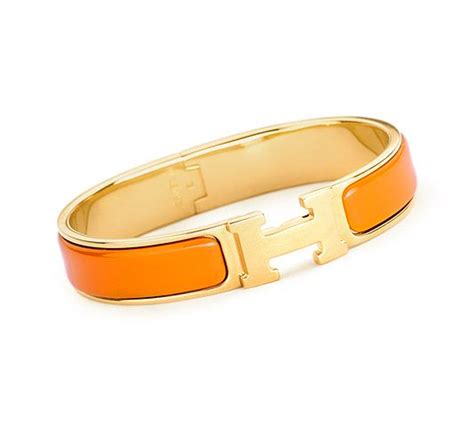 hermes armband oranje